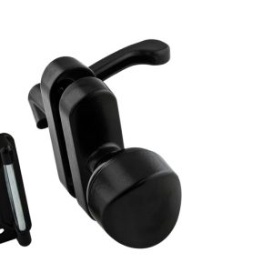 National Hardware Black Zinc Universal Knob Latch 1 pk