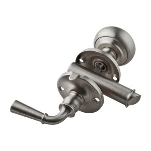 National Hardware Satin Nickel Zinc Screen Storm Door Latch 1 pk