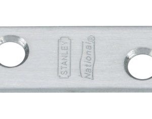 National Hardware 5/8 in. W X 3 in. L Satin Stainless Steel Mending Brace