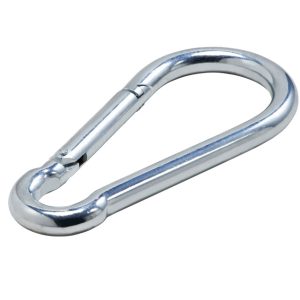National Hardware 13/16 in. D X 4.2 in. L Zinc-Plated Steel Spring Snap 1120 lb