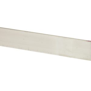 SteelWorks 0.125 in. X 1.5 in. W X 8 ft. L Weldable Aluminum Flat Bar 1 pk