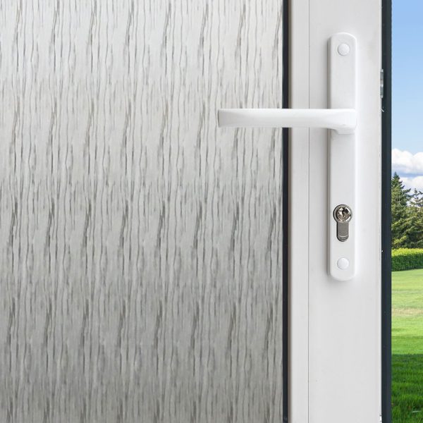 Gila Frosted Waterfall Static Cling Indoor Window Film 36 in. W X 6.5 ft. L