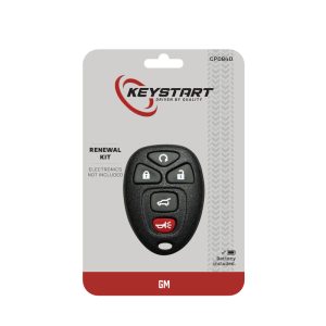 KeyStart Renewal KitAdvanced Remote Automotive Replacement Key CP084 Double For GM
