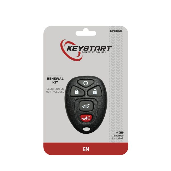 KeyStart Renewal KitAdvanced Remote Automotive Replacement Key CP084 Double For GM