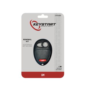 KeyStart Renewal KitAdvanced Remote Automotive Replacement Key CP048 Double For GM