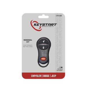 KeyStart Renewal KitAdvanced Remote Automotive Replacement Key CP018 Double For Mopar