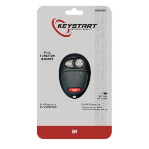 KeyStart Self Programmable Remote Automotive Replacement Key GM041 Double For GM