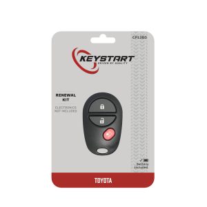 KeyStart Renewal KitAdvanced Remote Automotive Replacement Key CP136 Double For Toyota