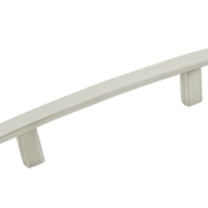 Amerock Cyprus Arch Cabinet Pull 3-3/4 in. Satin Nickel 1 pk