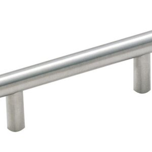 Amerock Bar Pull 3 in. Sterling Nickel Silver 1 pk