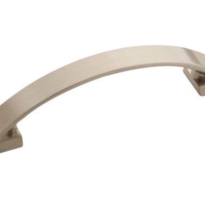 Amerock Candler Cabinet Pull 3-3/4 in. Satin Nickel 1 pk