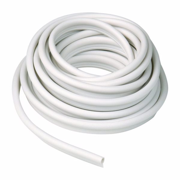 Frost King White Vinyl Tubular Gasket Weatherstrip For Doors and Windows 17 ft. L X 1/4 in.
