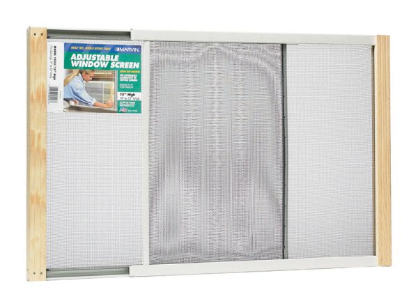 Frost King WB Marvin 19 33 in. W in. Steel Adjustable Window Screen