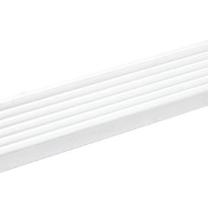 Frost King White Vinyl Seal For Garage Doors 9 ft. L X 3 in.