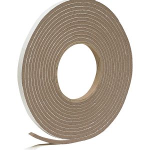 Frost King Brown Vinyl Clad Foam Waterproof Weatherseal For Doors and Windows 17 ft. L X 0.19 in.