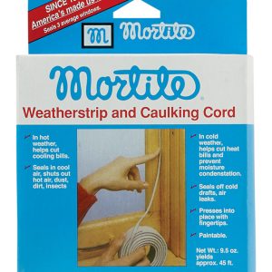 Mortite Gray Poly Form Caulking Cord For Windows 45 ft. L X 1/4 in.