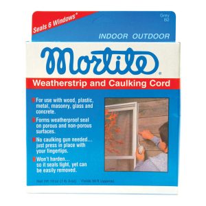 Mortite Gray Poly Foam Caulking Cord For Windows 90 ft. L X 1/4 in.