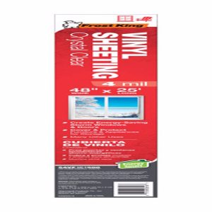 Frost King Clear Vinyl Sheeting Roll For Doors and Windows 25 ft. L X 4 in.