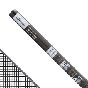 Saint-Gobain ADFORS 24 in. W X 7 ft. L Charcoal Fiberglass Insect Screen Cloth