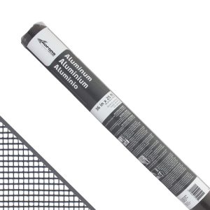 Saint-Gobain ADFORS 36 in. W X 25 ft. L Charcoal Aluminum Insect Screen Cloth