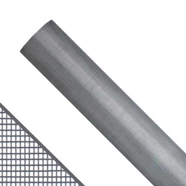 Saint-Gobain ADFORS 48 in. W X 100 ft. L Gray Fiberglass Insect Screen Cloth