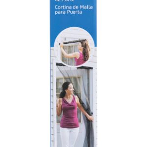 Saint-Gobain ADFORS 38 in. W X 81 in. L Charcoal Fiberglass Screen Curtain