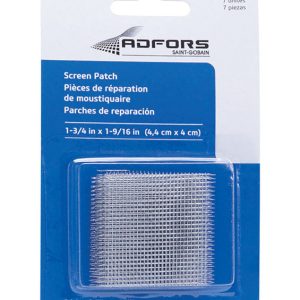 Saint-Gobain ADFORS 1-3/4 in. W X 1-9/16 in. L Silver Aluminum Screen Patch