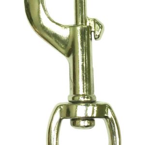 Baron 5/8 in. D X 3-1/2 in. L Nickel-Plated Steel Bolt Snap 10 lb