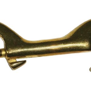 Baron 3/8 in. D X 3-1/2 in. L Polished Bronze Bolt Snap 70 lb