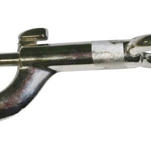 Baron 1/2 in. D X 3-1/4 in. L Nickel-Plated Zinc Bolt Snap 160 lb