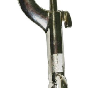 Baron 5/8 in. D X 3-1/2 in. L Nickel-Plated Zinc Bolt Snap 200 lb