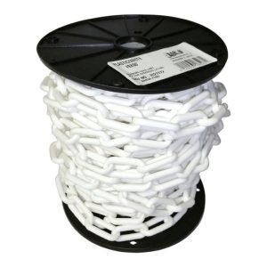 Baron 60 ft. Lock Link Plastic Chain 2 in. D X 60 ft. L