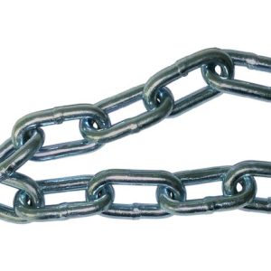 Baron 100 ft. Welded Steel Proof Coil Chain 1/4 in. D X 100 ft. L