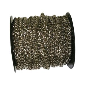 Baron 82 ft. Twist Link Steel Chain 0.06 in. D X 82 ft. L