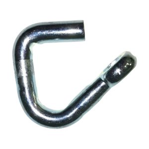 Baron Large Zinc-Plated Silver Steel 1/4 in. L Hook 600 lb 1 pk