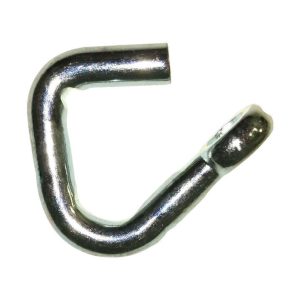 Baron Large Zinc-Plated Silver Steel 5/16 in. L Hook 1250 lb 1 pk