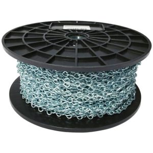 Baron 250 ft. Single Jack Steel Jack Chain 0.06 in. D X 250 ft. L