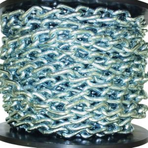 Baron 70 ft. Twist Link Steel Machine Chain 0.19 in. D X 70 ft. L