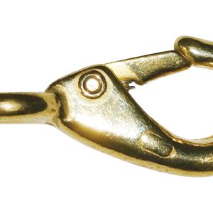 Baron 5/8 in. D X 2-4/8 in. L Polished Bronze Quick Snap 68 lb