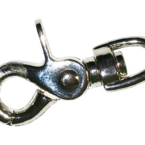 Baron 1/2 in. D X 2-1/2 in. L Nickel-Plated Steel Trigger Snap 40 lb