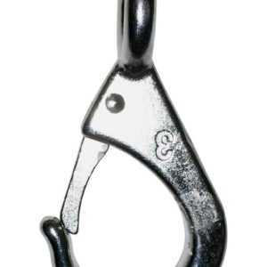 Baron 3/8 in. D X 2-1/8 in. L Polished Stainless Steel Snap Hook 350 lb