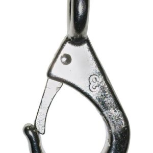 Baron 3/4 in. D X 3-3/4 in. L Polished Stainless Steel Snap Hook 440 lb