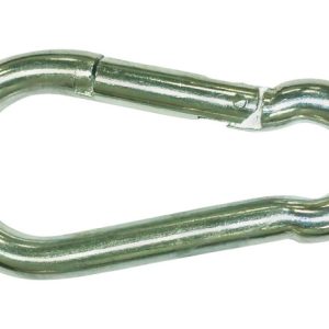 Baron 7/16 in. D X 4-3/4 in. L Zinc-Plated Steel Spring Snap 200 lb
