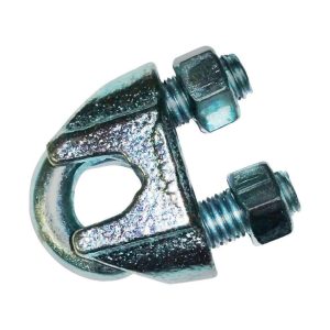 Baron Galvanized Malleable Iron Base/Steel Wire Rope Clip