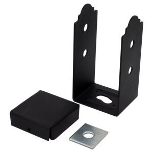 Simpson Strong-Tie ZMax 7.13 in. H X 5 in. W 12 Ga. Steel Post Base