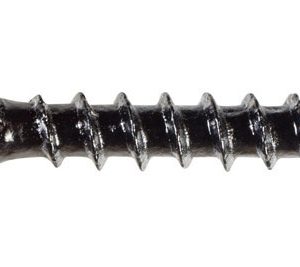 Simpson Strong-Tie No. 10 X 1-1/2 in. L Hex Black Wood Screws 50 pk