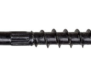 Simpson Strong-Tie No. 10 X 3-1/2 in. L Lobe Black Wood Screws 50 pk
