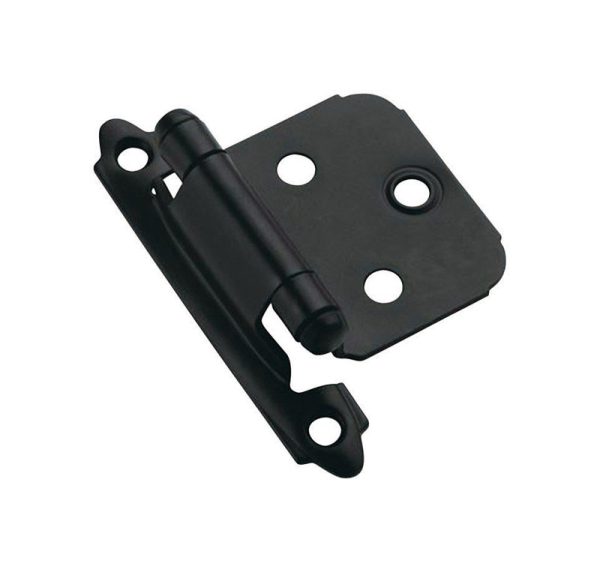 Amerock 1 13/16 in. W X 2-3/4 in. L Steel Self-Closing Hinge 2 pk