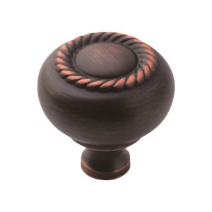 Amerock Allison Traditional Classics Round Cabinet Knob 1-1/4 in. D 1-1/4 in. Oil Rubbed Bronze 1 pk