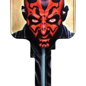 Hillman Star Wars Darth Maul House/Padlock Universal Key Blank Single